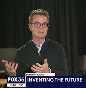 UCF Ranks in the Top 100 Universities for Producing Patents-image of UCF Pegasus Professor and inventor Dr. Gregory Welch