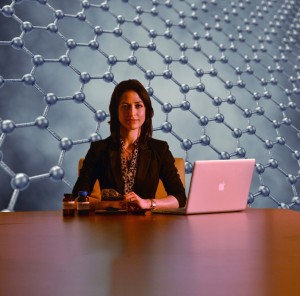 woman sitting in front of laptop