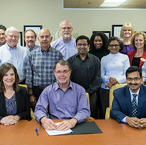 Gowan license signing